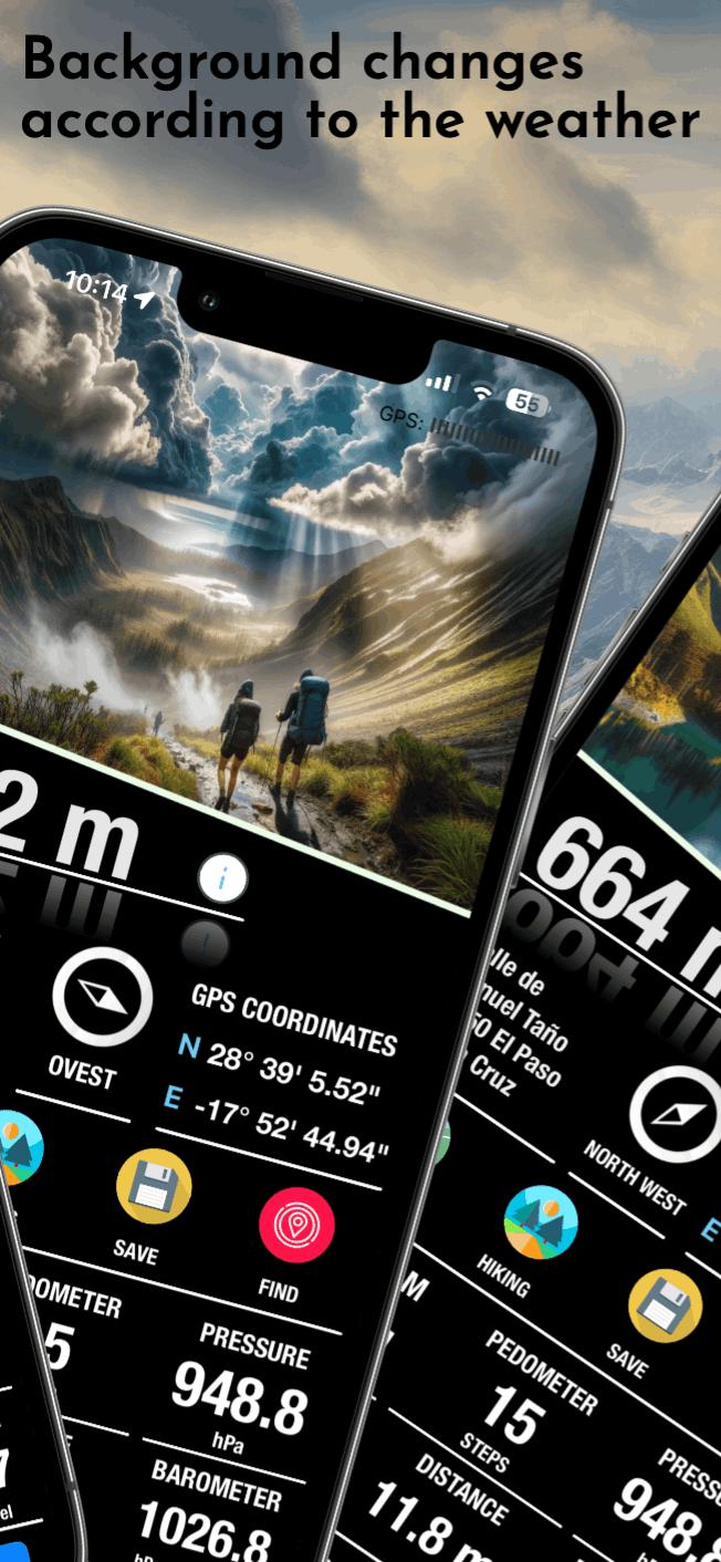 Altimeter GPS for iPhone